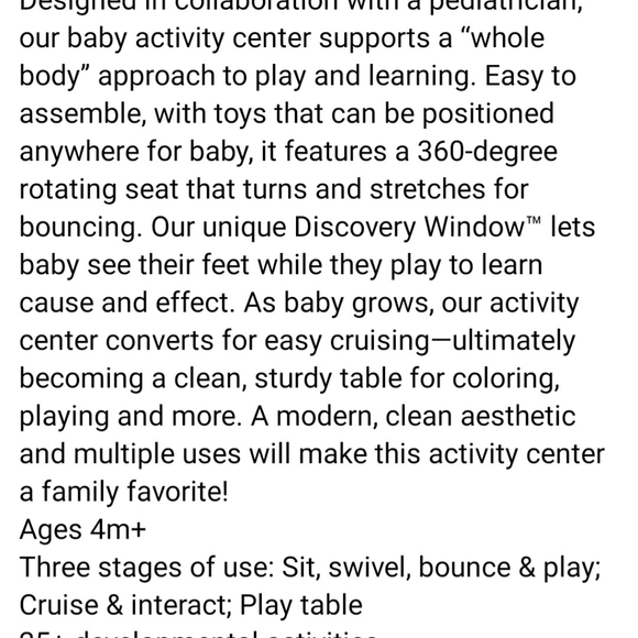 Skip Hop Explor & More 3 Staje Activity Center - Picture 2 of 4